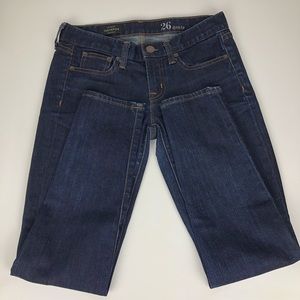 J. Crew toothpick ankle jeans Size 26